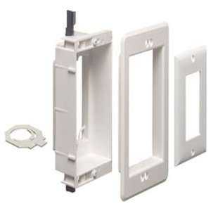   Industries LVU1W 1  gang Recessed LV Mounting B