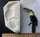 Toucan Bird Rainforest Polymer Clay Push Mold Handmade
