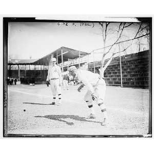  Alvin Gipe (left) & Topsy Hartsel (right),Philadelphia AL 