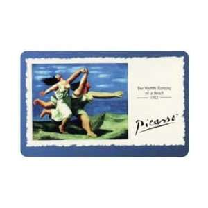   Card $50. Picasso Masterpiece 1922 Two Women Running On A Beach