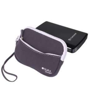  DURAGADGET Water Resistant Black Neoprene Carry Pocket For 