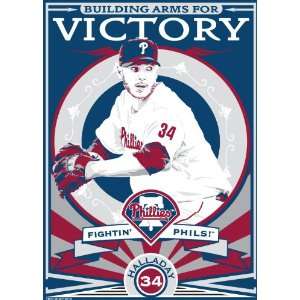Roy Halladay   Philadelphia Phillies   Sports Propaganda LE Screen 