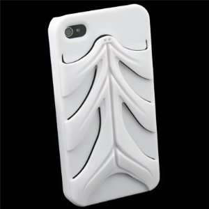  Card Holder Slot Style Dragon Bone Hard Case for iPhone 4 