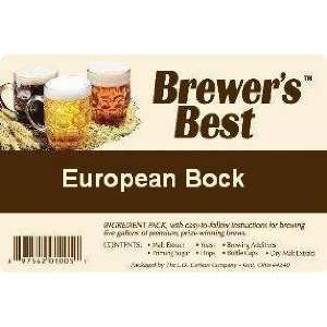  European Bock Homebrew Beer Ingredient Kit 