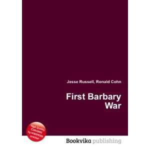  First Barbary War Ronald Cohn Jesse Russell Books