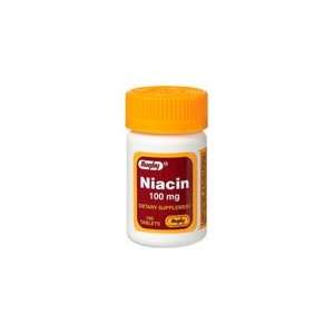  Niacin 100 mg, 100 Tablets, Watson Rugby Health 