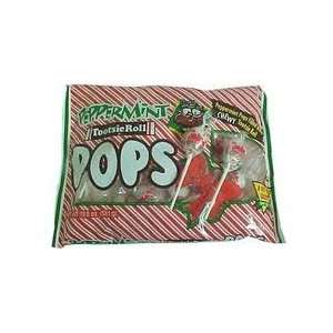 Tootsie Roll Peppermint Flavored Pops 19.8 Ounce Package  