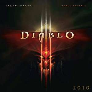  Diablo III 2010 Wall Calendar
