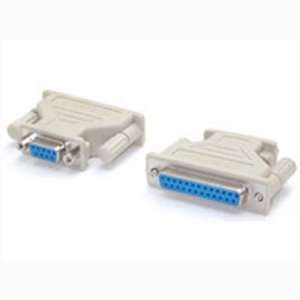  STARTECH DB9 To DB25 Serial Cable Adapter F/F Beige Electronics