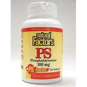  PS (phosphatidylserine) 100 mg 60 gels Health & Personal 