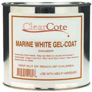   WHITE GELCOAT PINT W/HARDENER WHITE GEL COAT
