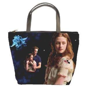   Bella Cullen Bucket Bag Leather Purse Handbag (Double Side Photo