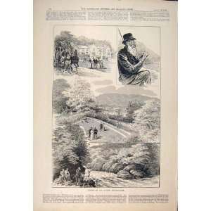   Fishing Llugwy Bettws Y Coed Wales Hughes River 1892