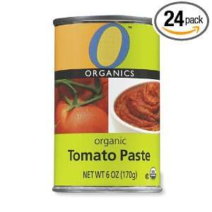 Organics Tomato Paste, 6 Ounce Tins (Pack of 24)  