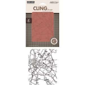  Roma (Map of Rome)   Cling Rubber Stamp Arts, Crafts 