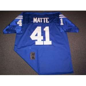 Tom Matte Baltimore Colts Throwback Jersey XL