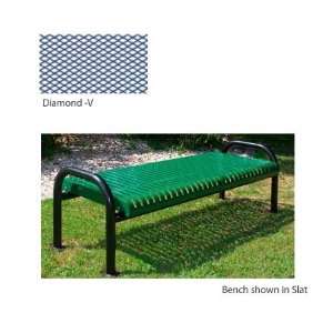  Ultra Play Systems 966 V6 6 Contour Outdoor Bench Without 