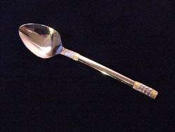 WALLACE GOLDEN CORSICA STAINLESS OVAL SOUP SPOON(S)  