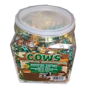 Cows Soft and Chewy Assorted Toffees, (180 Individually Wrapped Pieces 