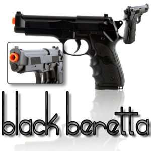 Black Beretta 92F M9 New Airsoft Spring Hand Pistol Gun  