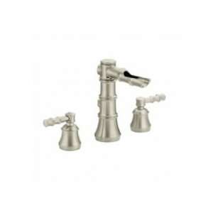   Handle Bathroom Sink Faucet with Drain Assembly TS881BN Brushed Nickel
