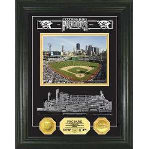 PNC Park Pittsburgh Pirates Archival Etched Glass Photomint