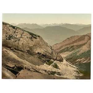   of Looking towards Titlis, Pilatus, Switzerland