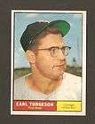 1961 Topps #152 Earl Torgeson Chicago White Sox Ex MINT