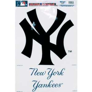   York Yankees   Logo 11X17 Ultra Decal MLB Pro Baseball Automotive