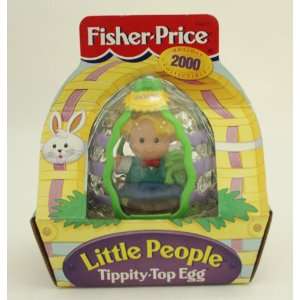   Price  Eddie Holiday 2000 Collectible Little People Tippity Top Egg
