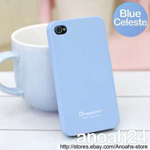 Sherbet Topping HAPPYMORI Rubber Silicone cute case cover iPhone 4 