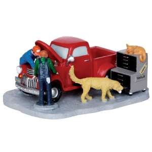   Crossing Village Truck Tinkers Table Piece #03844