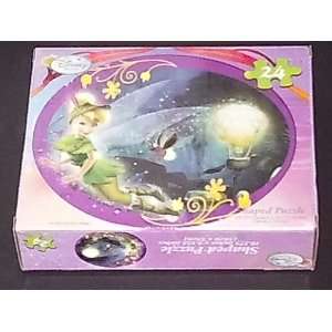  Disney Fairies Tinkerbell 24 Piece Shaped Puzzle Toys 