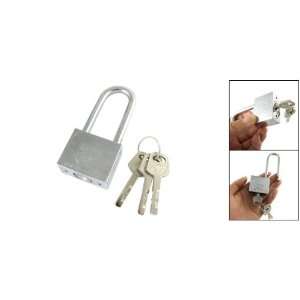  Amico Silver Tone Metal Top Security Lock Set w Keys