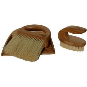    Natural Home Decor 2 Piece Bamboo Cleaning Set