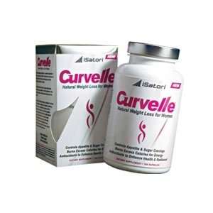  Curvelle Isatori Natural Weight Loss For Women, 600ct (6 