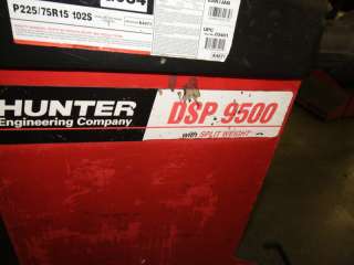 Hunter Automotive DSP 9500 Balancer & Tire Changer  