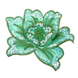  Iron on Lotus Sequin Applique Arts, Crafts & Sewing