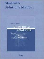   Manual, (0321286863), Timothy Sauer, Textbooks   