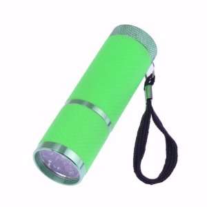   LED Glow in the Dark Flashlight Torch Lamp Light Camping Travel Green