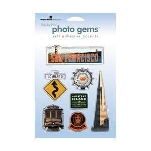  Paper House Travel Resin Stickers San Francisco TRSTRS 28E 