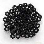 500x Rubber Spacer Bead Fit Stopper Beads 160303 FREE P