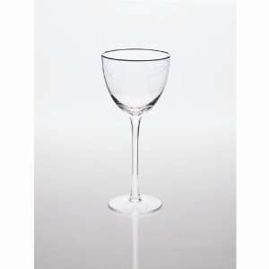  Noritake Platinum Wave Wine Glass