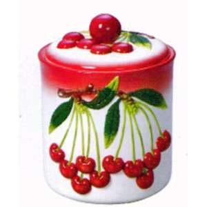  Cherry cookie Jar, Canister, Cookie