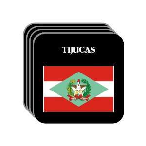  Santa Catarina   TIJUCAS Set of 4 Mini Mousepad Coasters 