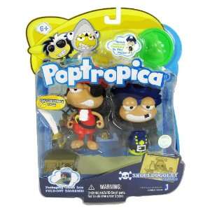  Poptropica 3 Inch Mini Figure Toy 2Pack Skull N Duggery 