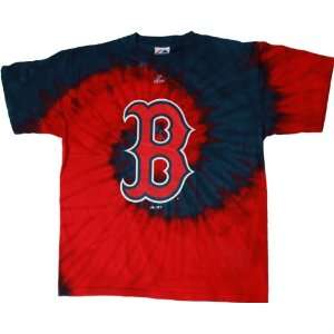  Boston Red Sox Spiral Tie Dye Shirt   XL 