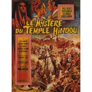  Il mistero del tempio indiano Movie Poster (11 x 17 Inches 