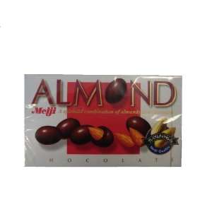 Meiji Choco Almond, 3.38 Ounce Units (Pack of 10)  Grocery 