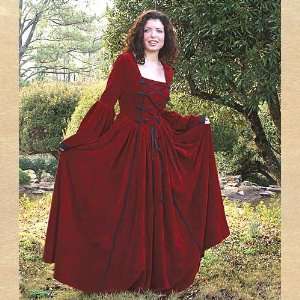  Renaissance Costume   Scarlet Dream Dress   Medium Toys & Games